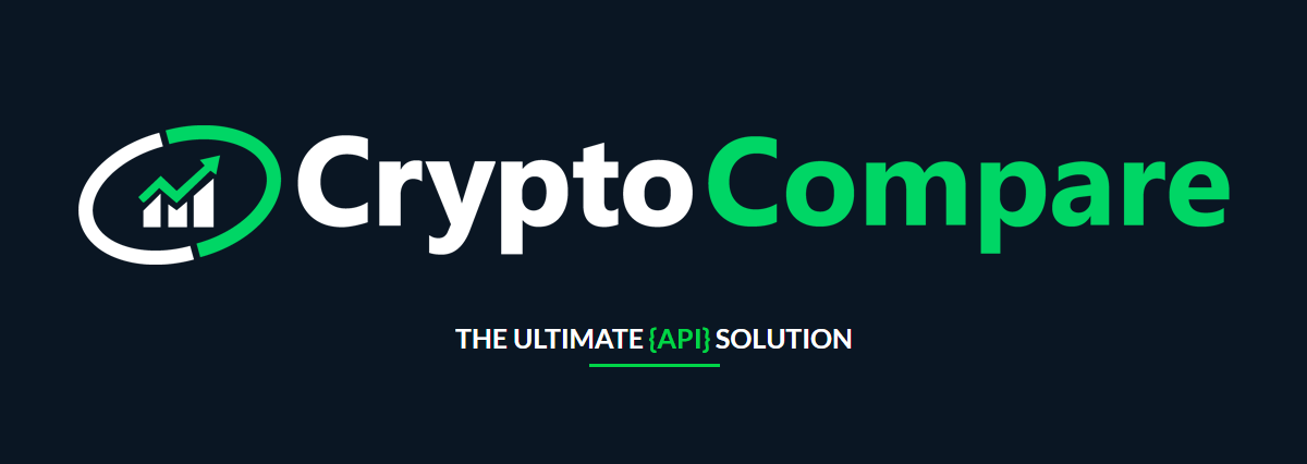 Cryptocompare crypto market data dashboard overview